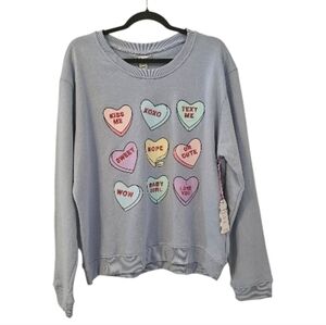 Multi-Coloured better / together Women's Valentine's Sweatshirt